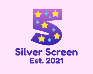 Star - Colorful Starry Five logo design