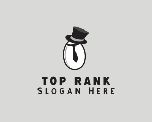 Egg Top Hat logo design