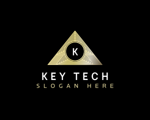 Luxury Pyramid Company logo design