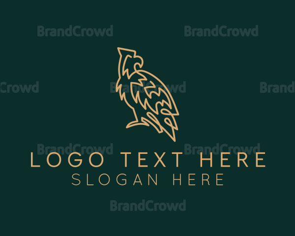 Gold Eagle Aviary Logo