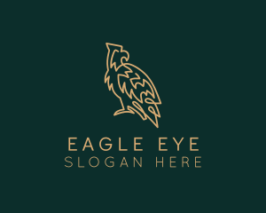 Gold Eagle Aviary logo design