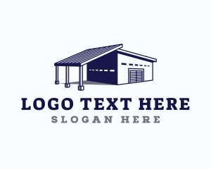 Shipping - Warehouse Factory Depot logo design