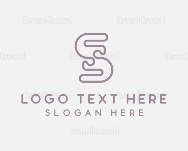 Puzzle Creative Agency Letter S Logo