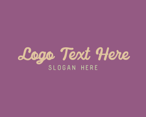 Luxury - Luxury Chocolate Wordmark logo design