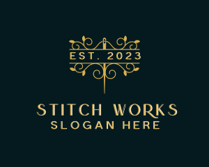 Alteration - Alteration Sewing Needle logo design