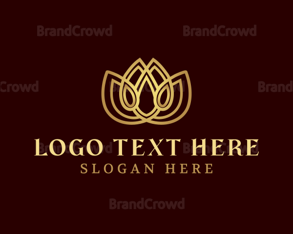 Lotus Flower Wellness Logo