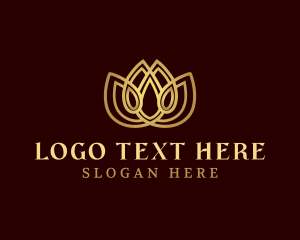 Classic - Lotus Flower Wellness logo design