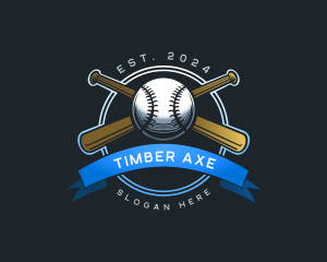 Baseball Sports Varsity logo design