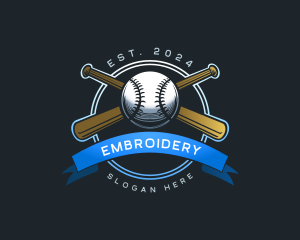 Baseball Sports Varsity logo design