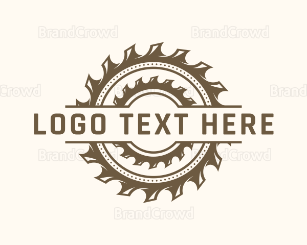 Sawmill Woodwork Handyman Logo