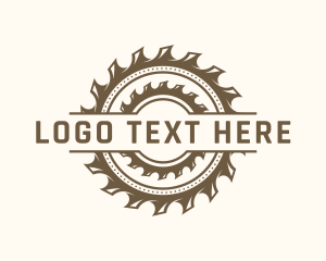 Logging - Sawmill Woodwork Handyman logo design