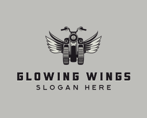 ATV Motorcross Wings logo design