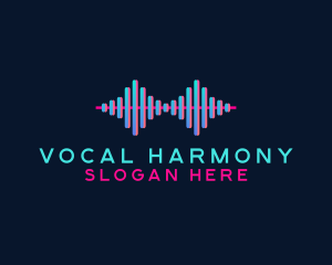 Voice - Music Sound Wave logo design