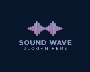 Music Sound Wave Sonic logo design