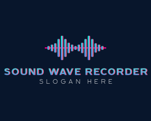 Music Sound Wave Sonic logo design