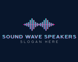 Music Sound Wave Sonic logo design