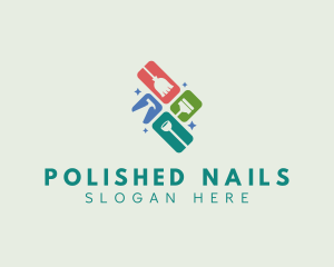 Cleaning Tools Housekeeping  logo design