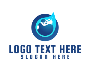 Wet - Wet Purified Liquid logo design