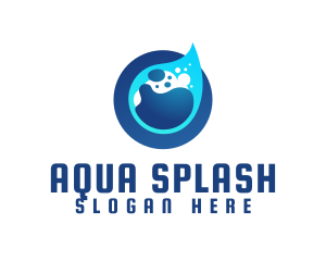 Wet - Wet Purified Liquid logo design