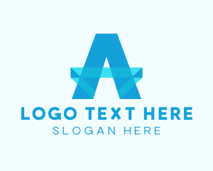 Company - Marketing Agency Letter A logo design