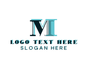 Corporation - Marketing Advisory Letter M logo design