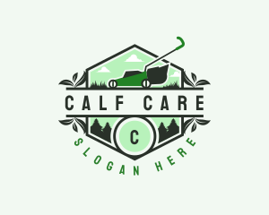 Natural Lawn Care Gardening logo design