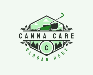 Natural Lawn Care Gardening logo design