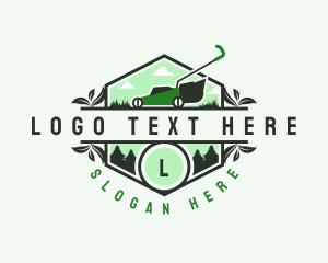 Landscape - Natural Lawn Care Gardening logo design