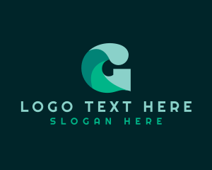 Startup Media Company Letter G logo design