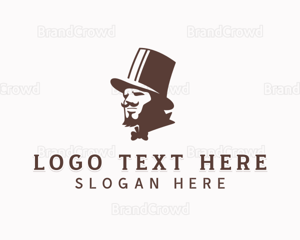 Gentleman Hipster Tailoring Logo