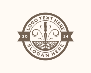 Log - Wood Chisel Carpentry logo design