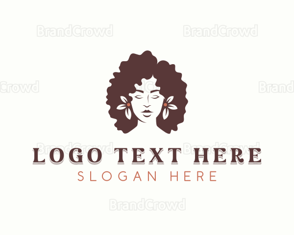 Hairdresser Salon Woman Logo