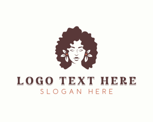 Hairdresser - Hairdresser Salon Woman logo design