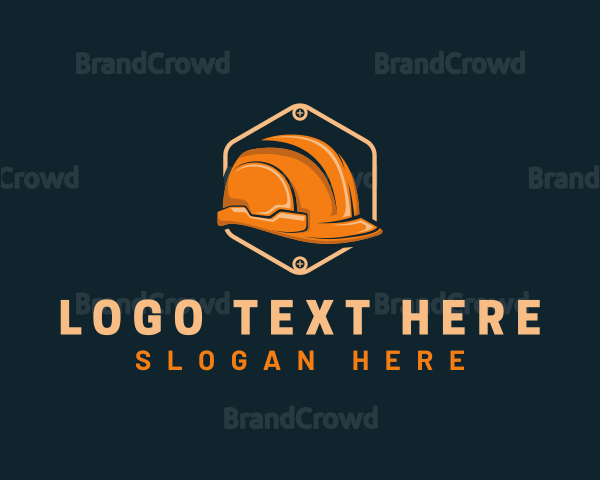 Handyman Construction Helmet Logo