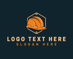 Property Developer - Handyman Construction Helmet logo design