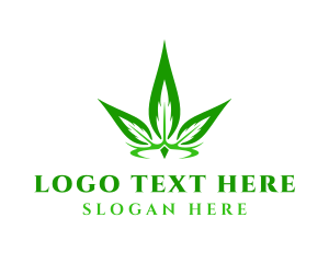 Organic - Organic Cannabis Crown logo design