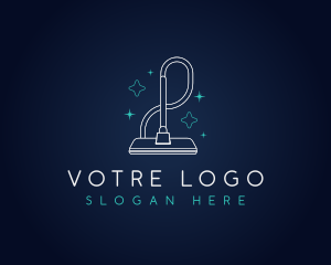 Cleaning - Vacuum Cleaner Appliance logo design