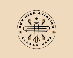 Aviation - Airplane Flight Aviation logo design