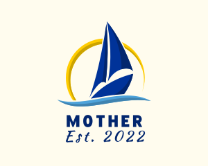 Resort - Yacht Boat Sailing logo design