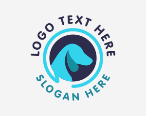 Minimalist Pet Dog Logo