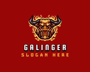 Flaming Bull Gaming Logo