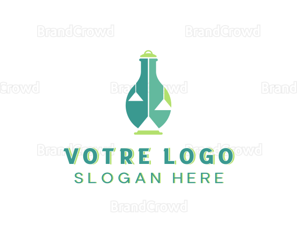 Lamp Shade Bulb Logo