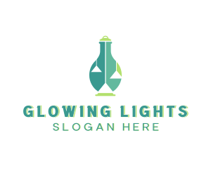 Lights - Lamp Shade Bulb logo design