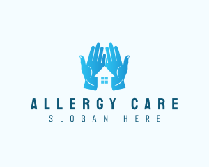 Hand House Care logo design