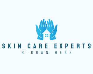 Hand House Care logo design