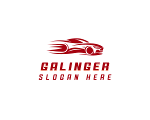 Supercar Racing Vehicle Logo