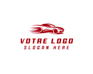 Supercar Racing Vehicle Logo