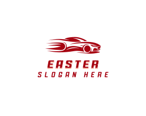 Supercar Racing Vehicle logo design