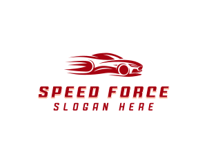 Supercar Racing Vehicle logo design