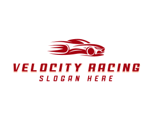 Supercar Racing Vehicle logo design